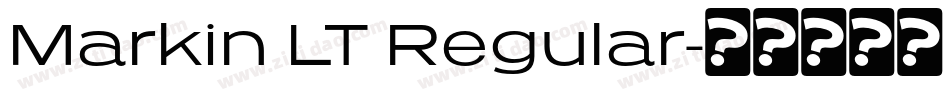 Markin LT Regular字体转换
